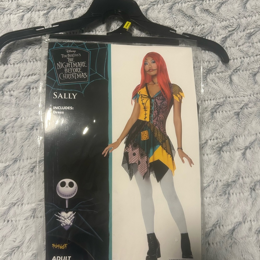 Disney Sally Costume - Black, Yellow, Pink